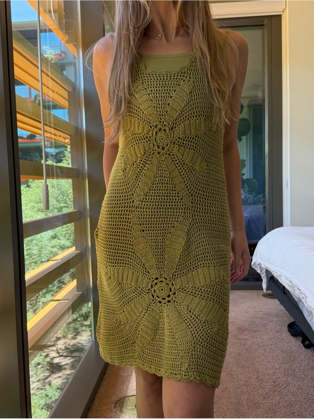 Cleobella Crochet Summer Mini Dress